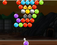 Bubble shooter gold mining